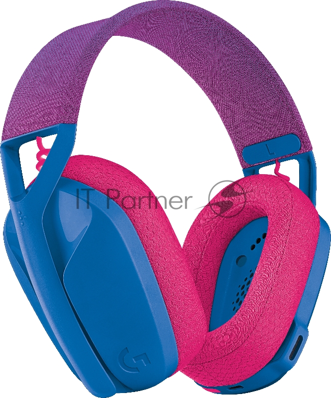 Гарнитура Logitech Headset G435 LIGHTSPEED Wireless Gaming BLUE - Retail
