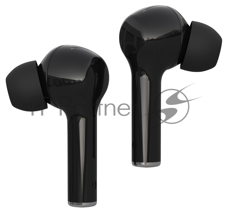 Гарнитура вкладыши Digma TWS-11 черный беспроводные bluetooth в ушной раковине (HPX-01)