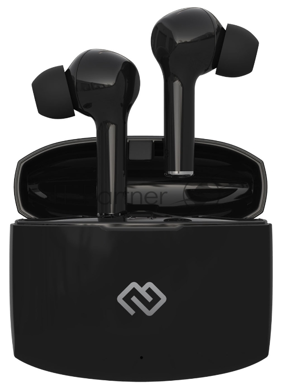 Гарнитура вкладыши Digma TWS-11 черный беспроводные bluetooth в ушной раковине (HPX-01)