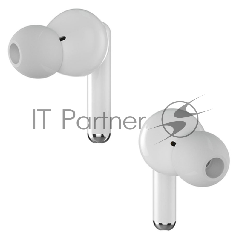 Гарнитура вкладыши Digma TWS-14 белый беспроводные bluetooth в ушной раковине (EW-50)