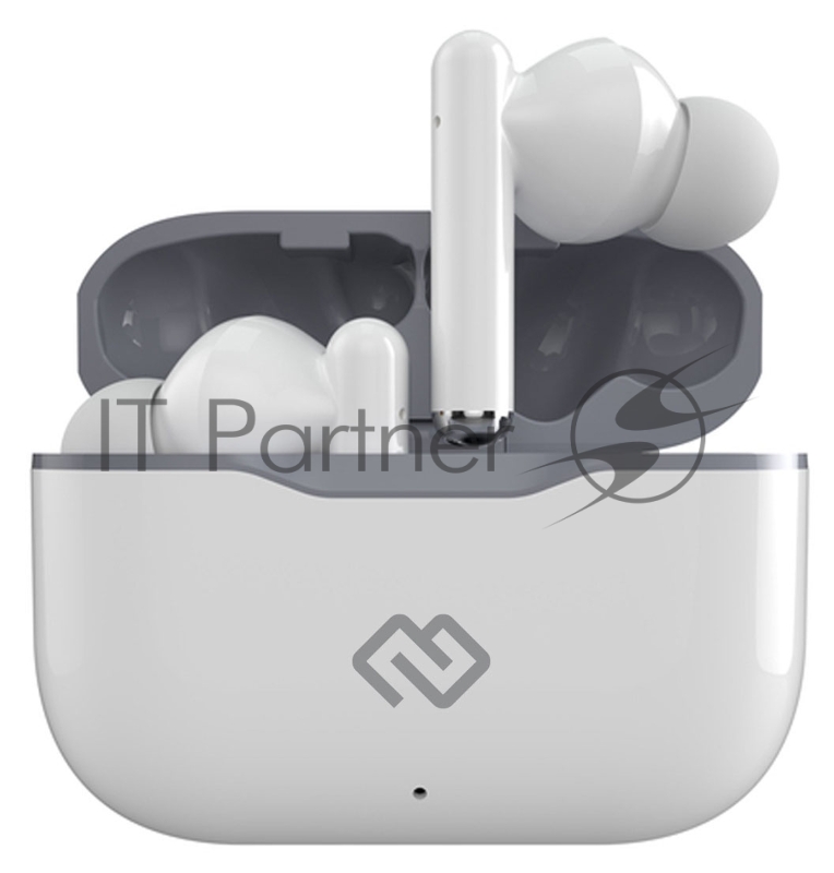 Гарнитура вкладыши Digma TWS-14 белый беспроводные bluetooth в ушной раковине (EW-50)