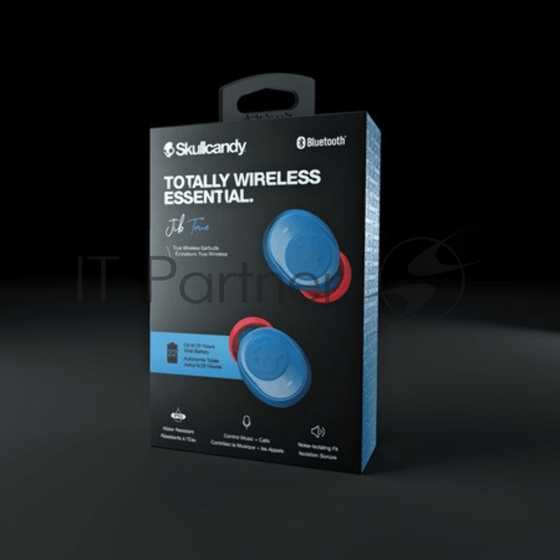 Наушники Skullcandy TWS беспроводные внутриканальные JIB TRUE WIRELESS IN-EAR, синие