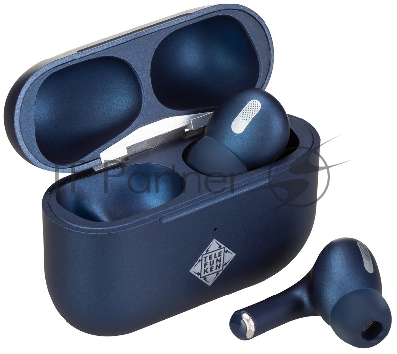 Наушники TELEFUNKEN TF-1102B(темно-синий металлик)