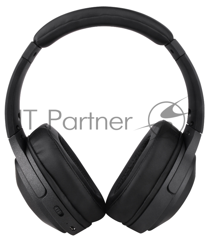 Гарнитура накладные Digma BT-20 ANC черный беспроводные bluetooth оголовье (BT20)