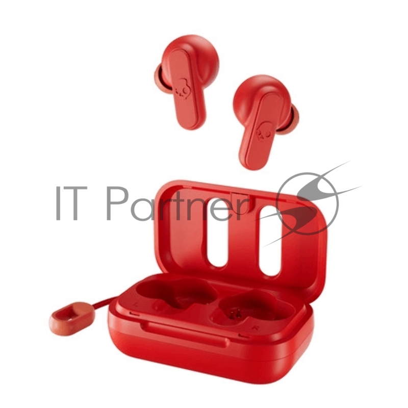 Наушники TWS беспроводные внутриканальные DIME TRUE WIRELESS IN-EAR, красный