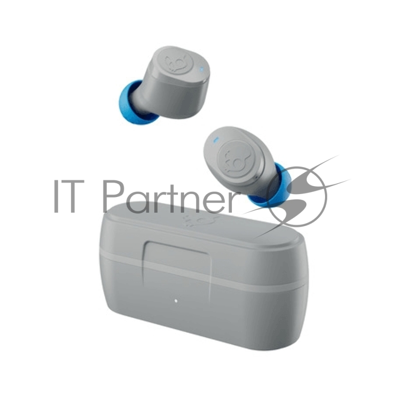 Наушники TWS беспроводные внутриканальные JIB TRUE WIRELESS IN-EAR, светло-серый/синий