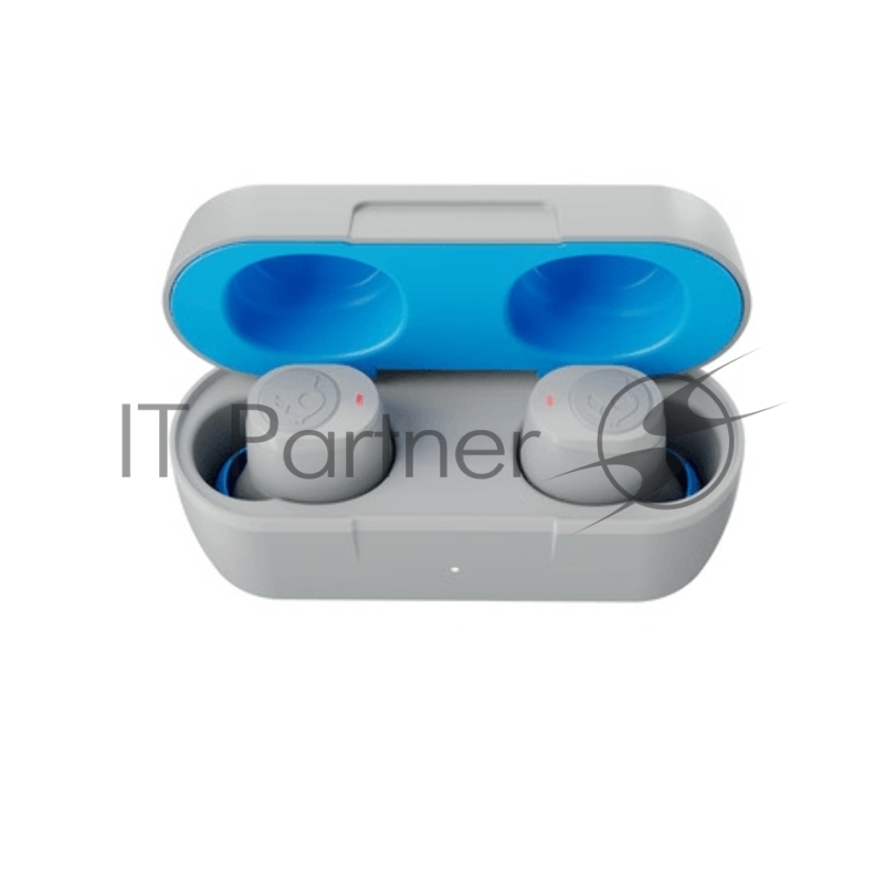 Наушники TWS беспроводные внутриканальные JIB TRUE WIRELESS IN-EAR, светло-серый/синий