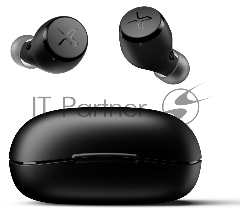 Гарнитура вкладыши Edifier X3s черный беспроводные bluetooth в ушной раковине