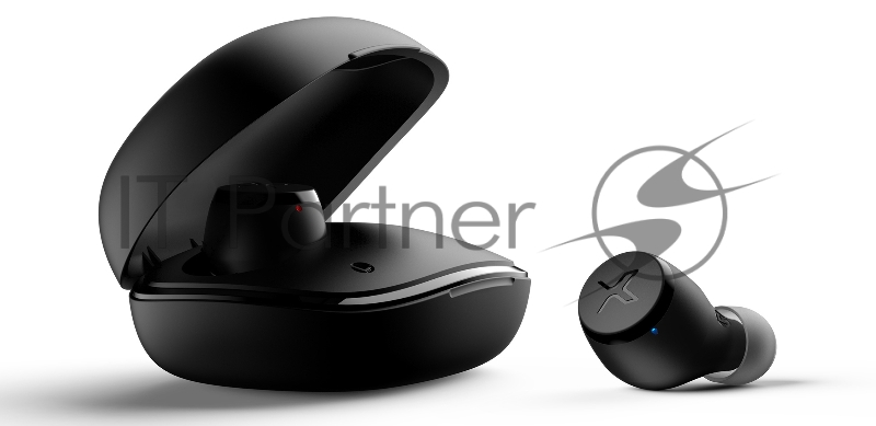 Гарнитура вкладыши Edifier X3s черный беспроводные bluetooth в ушной раковине