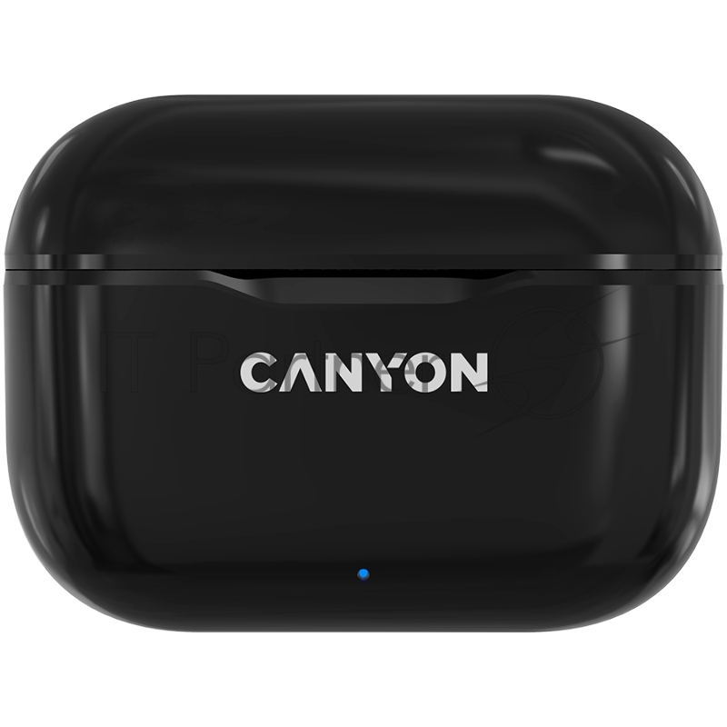 Наушники Canyon TWS-3 Bluetooth headset, with microphone, BT V5.0, Bluetrum AB5376A2, battery EarBud 40mAh*2+Charging Case 300mAh, cable length 0.3m, 62*22*46mm, 0.046kg, Black