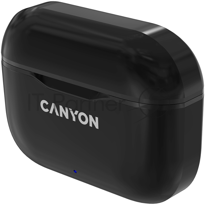 Наушники Canyon TWS-3 Bluetooth headset, with microphone, BT V5.0, Bluetrum AB5376A2, battery EarBud 40mAh*2+Charging Case 300mAh, cable length 0.3m, 62*22*46mm, 0.046kg, Black