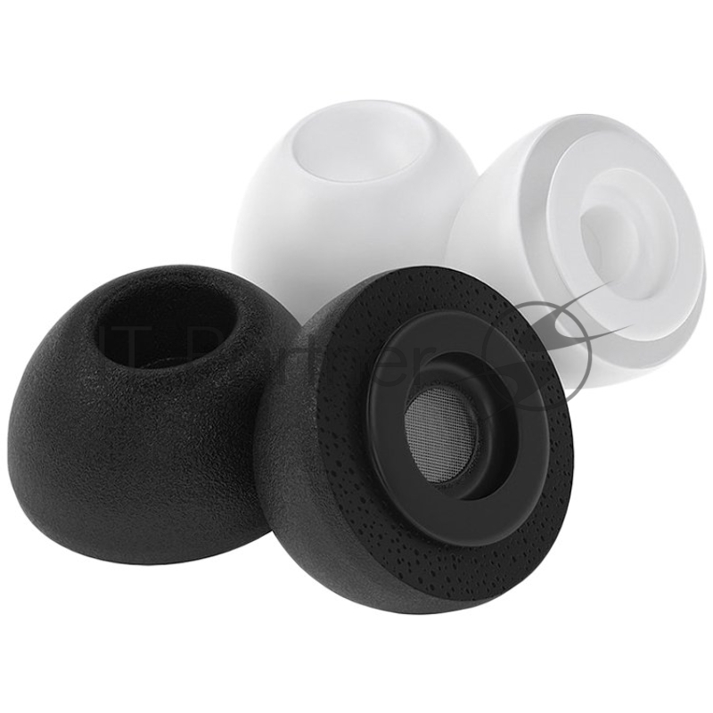 Комплект сменных насадок Lyambda E-PRO-L для Apple AirPods Pro Белый/Черный