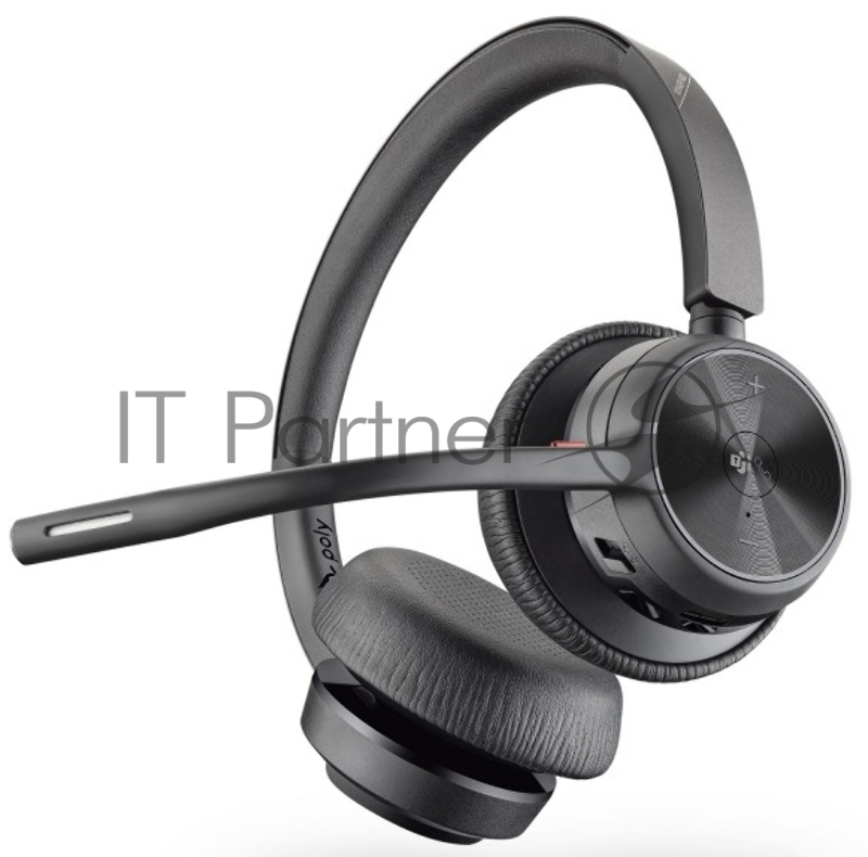 Гарнитура беспроводная VOYAGER 4320 UC,V4320 (COMPUTER & MOBILE) USB-A, STEREO BLUETOOTH HEADSET, WITH CHARGE STAND, WORLDWIDE