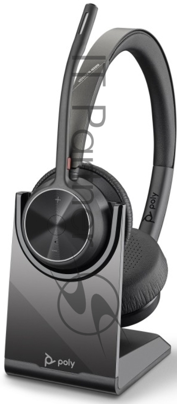 Гарнитура беспроводная VOYAGER 4320 UC,V4320 (COMPUTER & MOBILE) USB-A, STEREO BLUETOOTH HEADSET, WITH CHARGE STAND, WORLDWIDE
