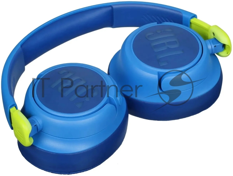 Полноразмерные беспроводные детские наушники JBL JR 460 ANC, синие