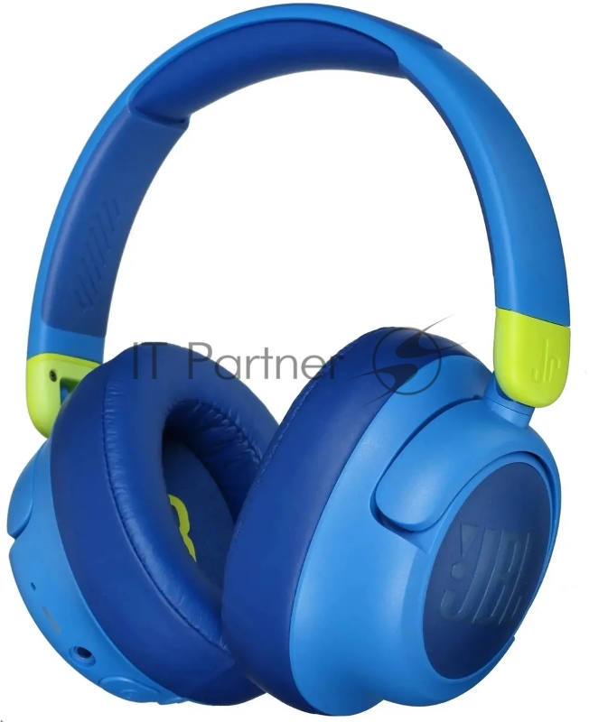 Полноразмерные беспроводные детские наушники JBL JR 460 ANC, синие