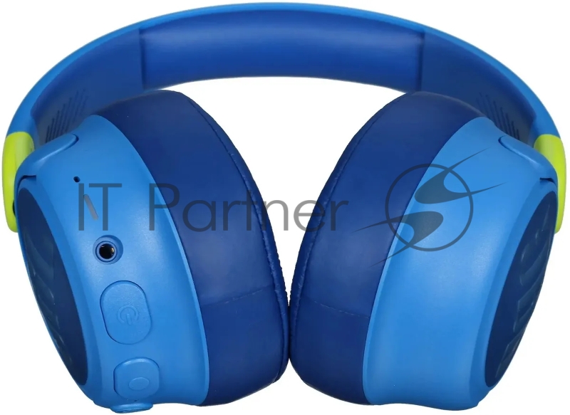 Полноразмерные беспроводные детские наушники JBL JR 460 ANC, синие