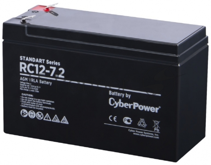 Батарея SS CyberPower Standart series RС 12-7.2 / 12V 7.2 Ah
