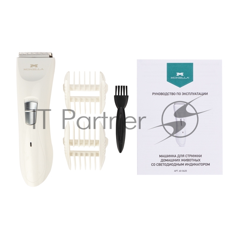 Машинка для стрижки домашних животных со светодиодным индикатором 2,4 В