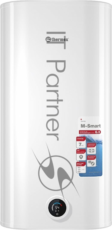 Водонагреватель Thermex MS рro 80 V 2кВт 80л электрический настенный/белый