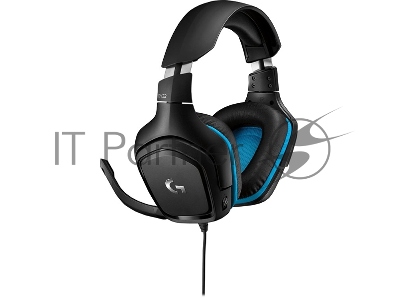 Гарнитура Logitech Headset G432 Wired Gaming Leatherette Retail