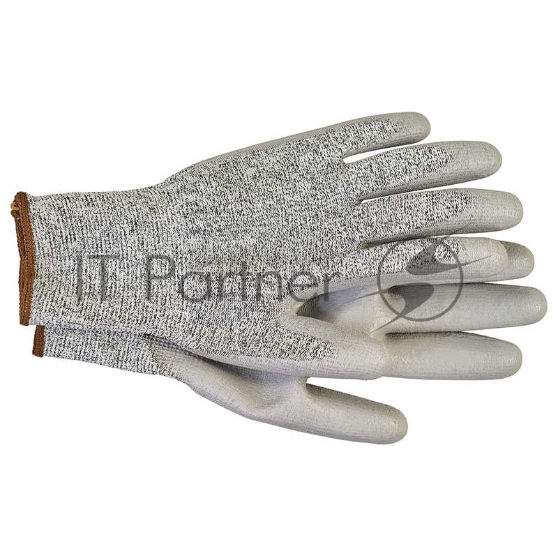 Перчатки с полиуретановым покрытием 5 степень защ. размер 10 сер. (пара) HAUPA 120304/10