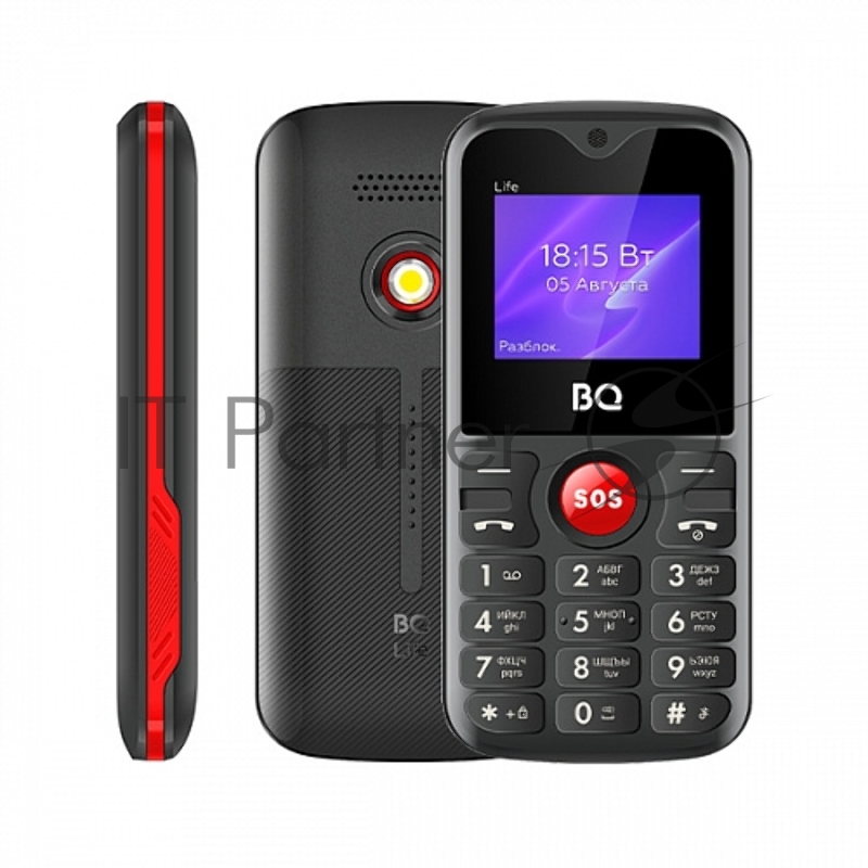 Мобильный телефон BQ 1853 Life Black+Red
