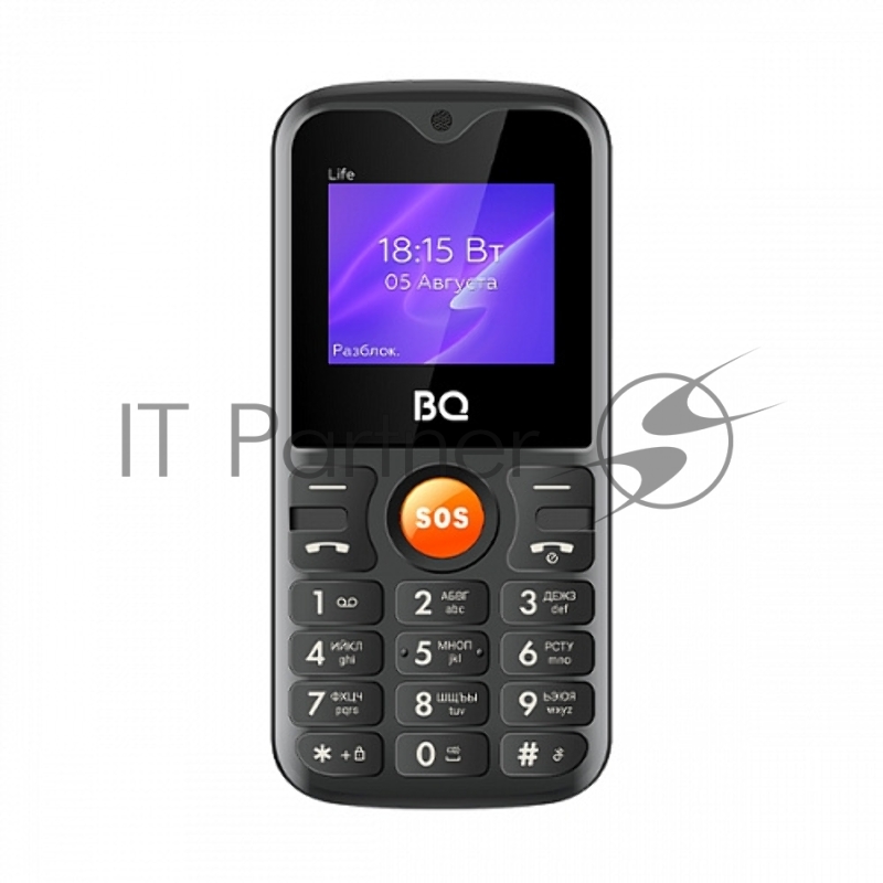 Мобильный телефон BQ 1853 Life Black+Red