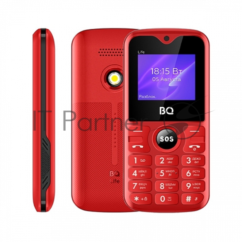 Мобильный телефон BQ 1853 Life Red+Black