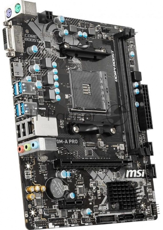 Материнская плата MSI A320M-A PRO AMD SAM4 MATX