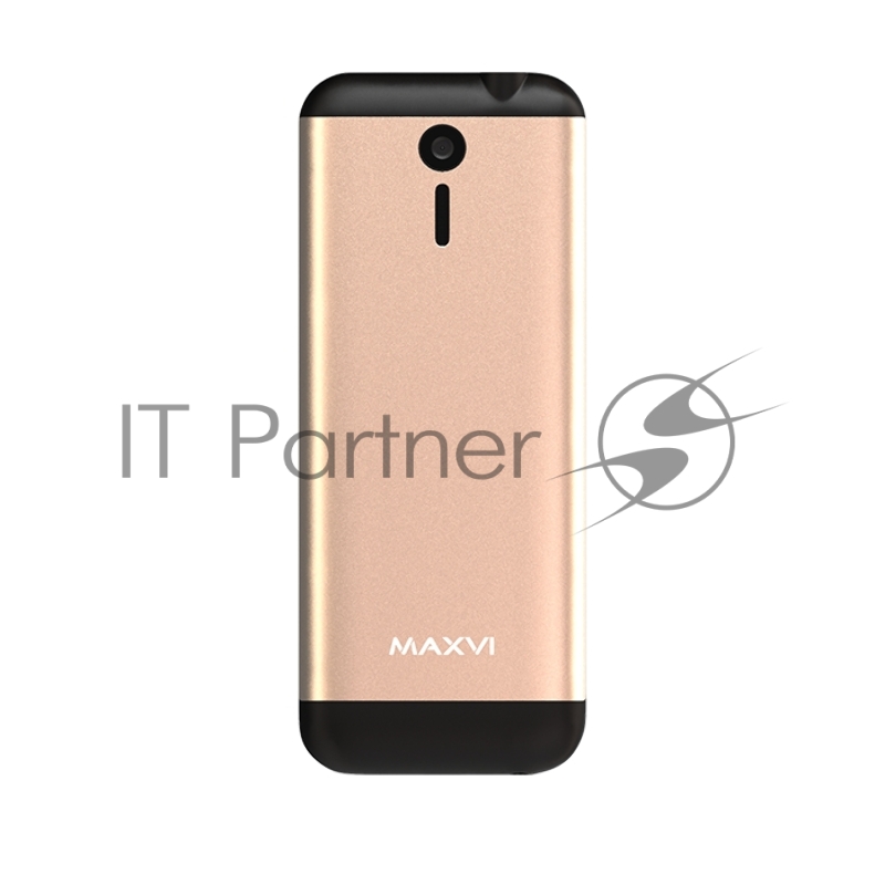 Сотовый телефон Maxvi X10 metallic gold