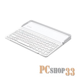 Клавиатура DELUX iStation Keyboard док-станция compatible: New iPad/iPad/iPhone4, MM (белая)