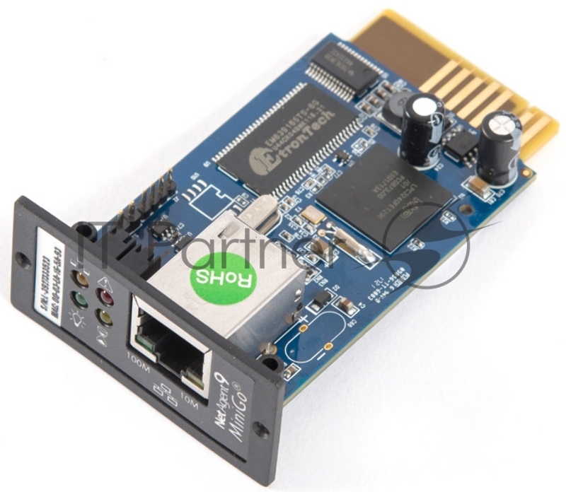 Модуль-SNMP DL 801 SKAT UPS-1000 RACK/3000 RACK Мониторинг и упр-е по Ethernet SNMP module DL 801 SKAT UPS-1000 RACK / 3000 RACK Monitoring and control via Ethernet