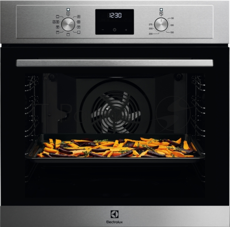 Встраиваемый электрический духовой шкаф Electrolux 700 AirFry Нержавеющая сталь с покрытием Antifingerprint