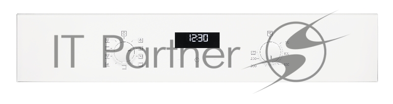 Духовой шкаф Electrolux SenseCook, основной цвет - белый, утапливаемые переключатели, таймер отключения, отложенный старт, будильник, хромированные направляющие из нержавеющей стали Easy Entry, телескопические направляющие FlexiRunners (1 ур) с измен