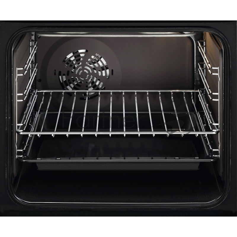 Электрический духовой шкаф Electrolux с кольцевым нагревательным элементом SurroundCook, основной цвет - нержавеющая сталь c Anti Finger Print, утапливаемые переключатели, таймер отключения, отложенный старт, будильник, хромированные направляющие из