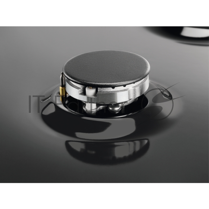 Газовая поверхность Electrolux, цвет-черный, 2 чугунных держателя, газконтроль варочной поверхности, интегрированный автоподжиг варочной поверхности, конфорки: газовая, средней мощности, газовая, средней мощности, WOK конфорка, газовая, стандартной