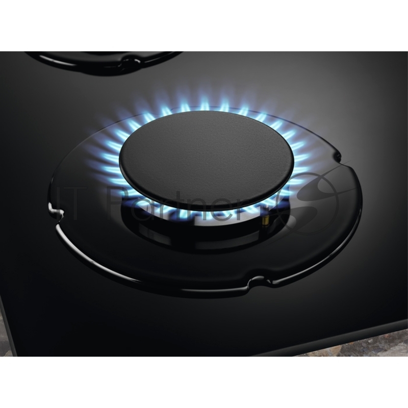 Газовая варочная поверхность, газ на стекле, 4 индивидуальных чугунных держателя, газконтроль варочной поверхности, интегрированный автоподжиг варочной поверхности