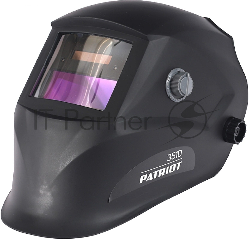 Маска сварщика Patriot 351D в индивидуальной упаковке