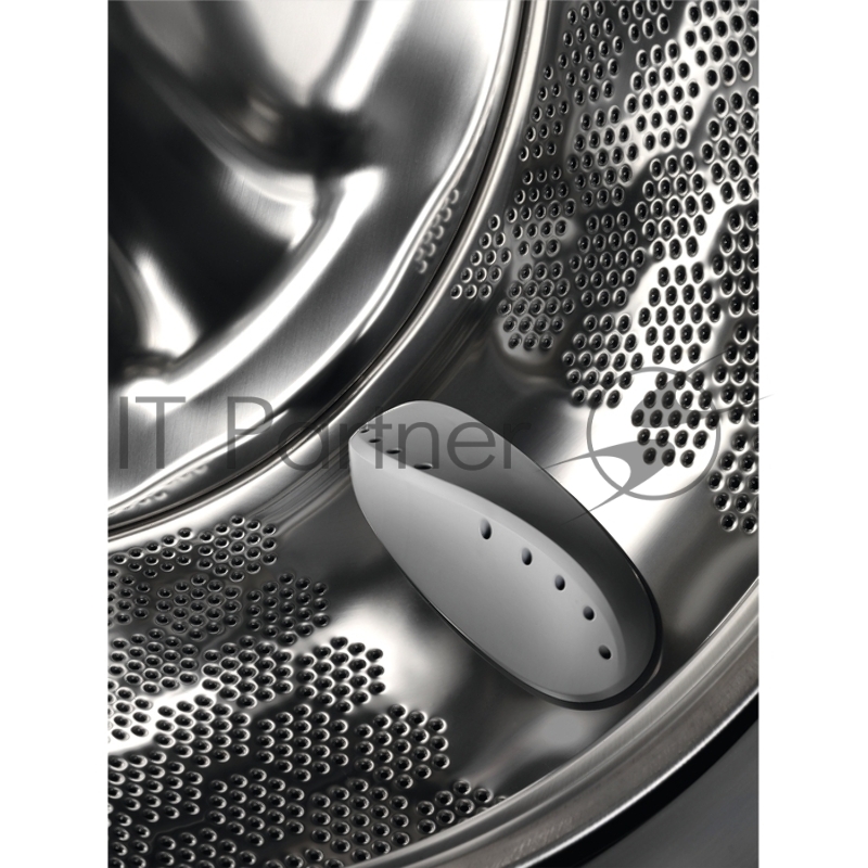 Стиральная машина Electrolux, фронтальная загрузка, 8 кг, отжим 1200 об/мин, классы A-50%/A/B, глубина 60 см, средний ЖК дисплей, фаза обработки паром