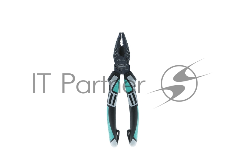 Пассатижи Sturm! 1020-13-1-200 200мм, CrV,+30% к силе реза, тефлоновое покрытие,TPE рукоятки