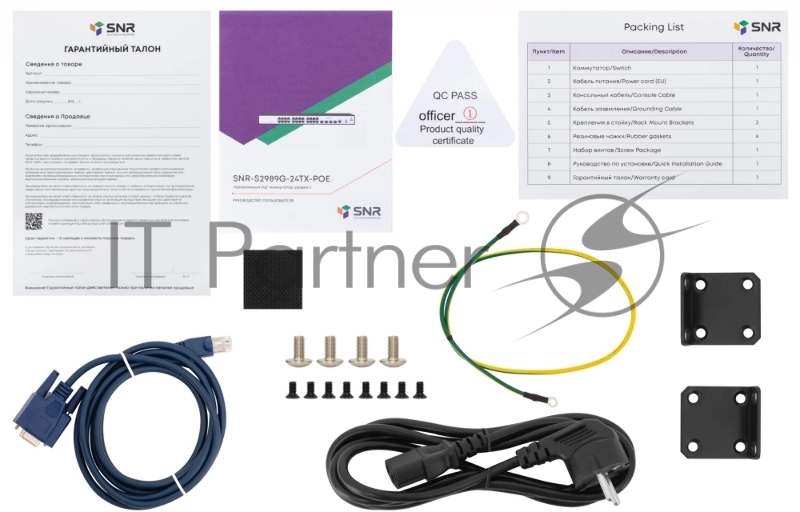Управляемый коммутатор SNR уровня 2 SNR-S2989G-24TX