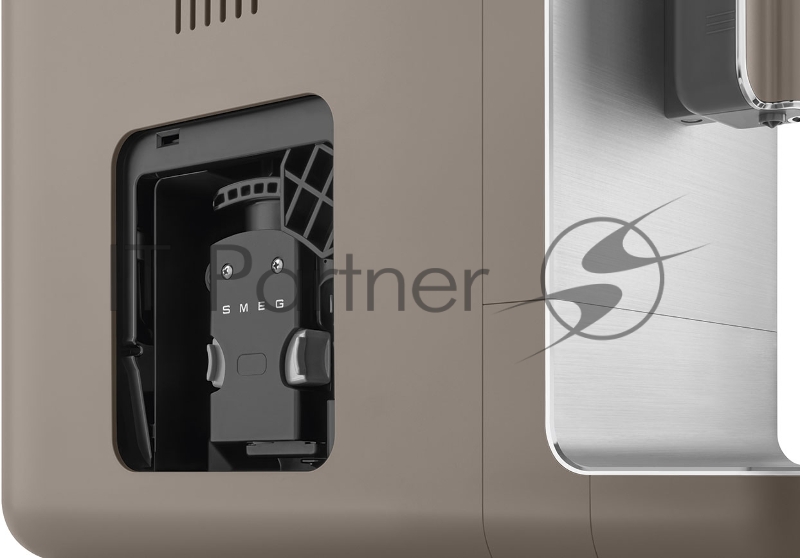 Автоматическая кофемашина SMEG, матовый серо-коричневый (Taupe)