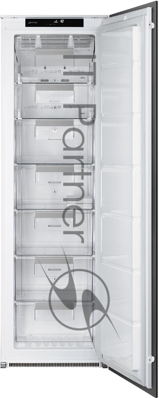 Встраиваемая однодверная морозильная камера SMEG, No-frost