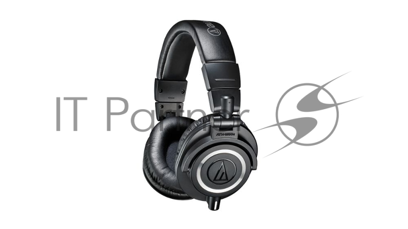 Наушники мониторные Audio-Technica ATH-M50X 3м черный проводные (оголовье)