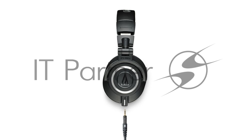 Наушники мониторные Audio-Technica ATH-M50X 3м черный проводные (оголовье)