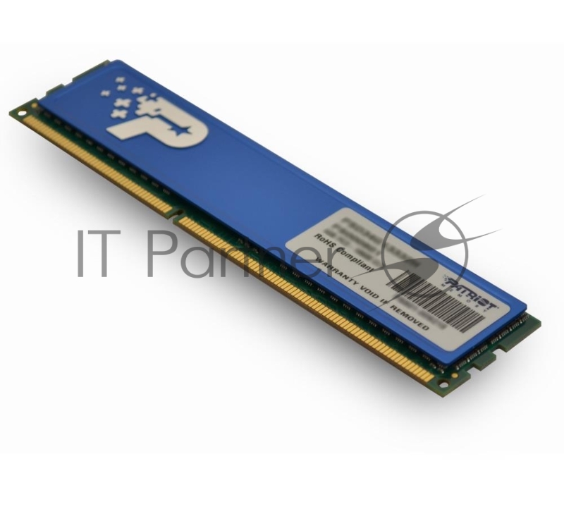Модуль памяти Patriot DIMM DDR3 4GB (PC3-12800) 1600MHz PSD34G16002
