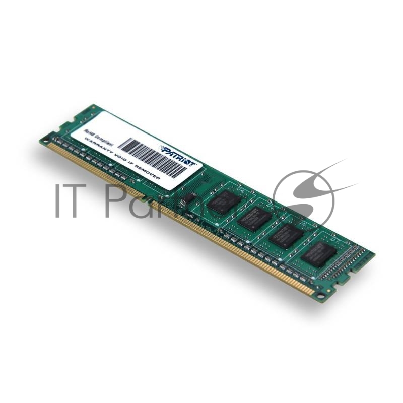Модуль памяти Patriot DIMM DDR3 4GB (PC3-12800) 1600MHz PSD34G160081