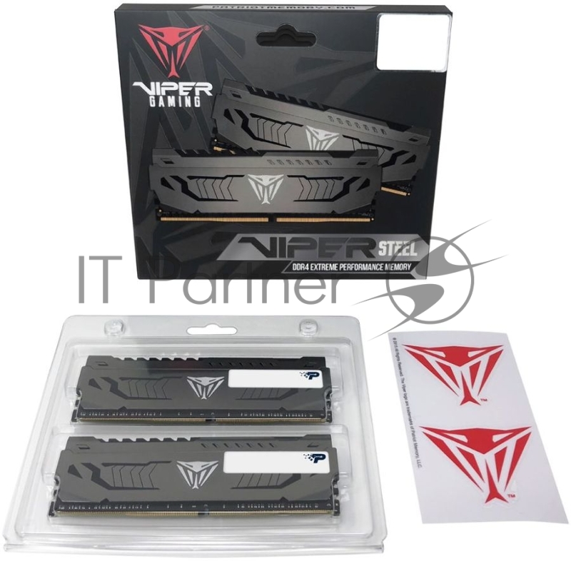 Модуль памяти Patriot UDIMM DDR4 32GB V Steel 3200MHZ CL16 DUAL KIT