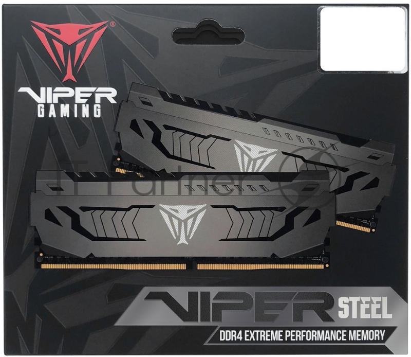 Модуль памяти Patriot V Steel 16GB 3733MHZ CL17 UDIMM DUAL KIT